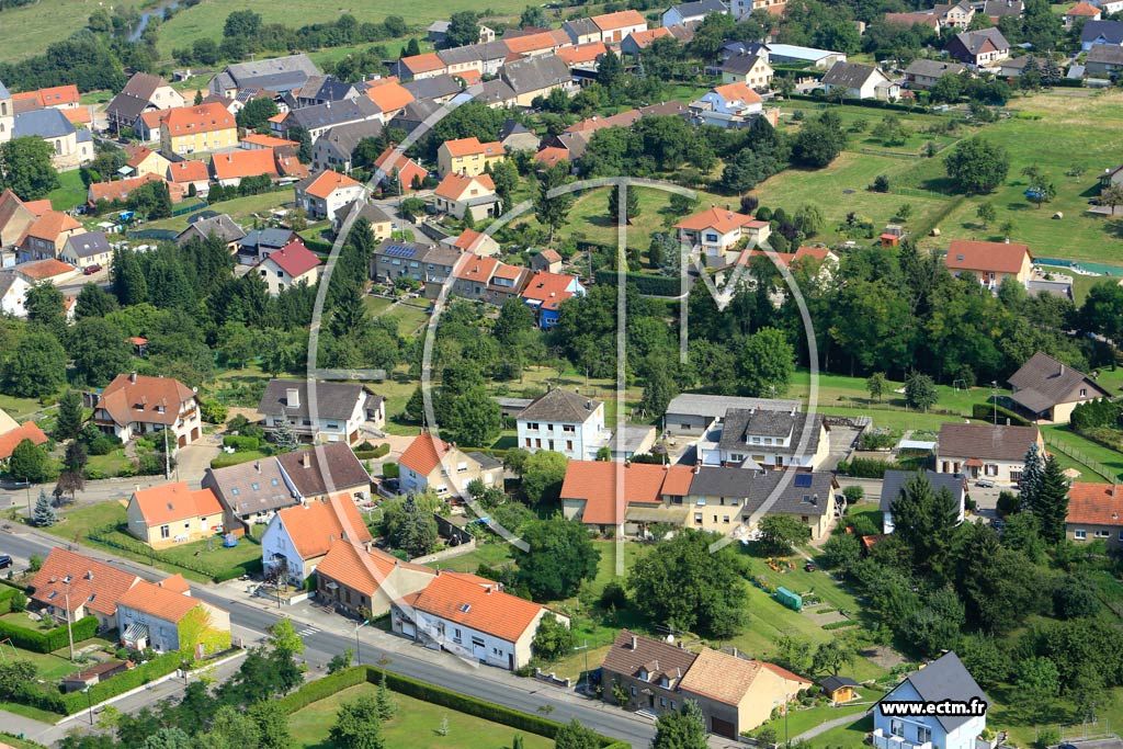 Photo arienne de Herbitzheim