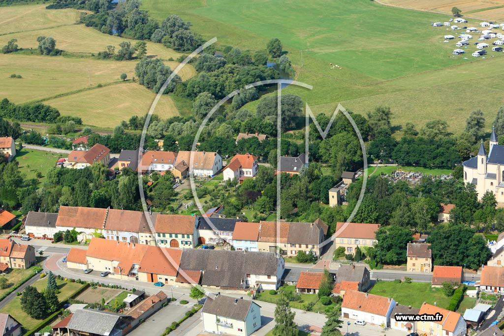 Photo arienne de Herbitzheim