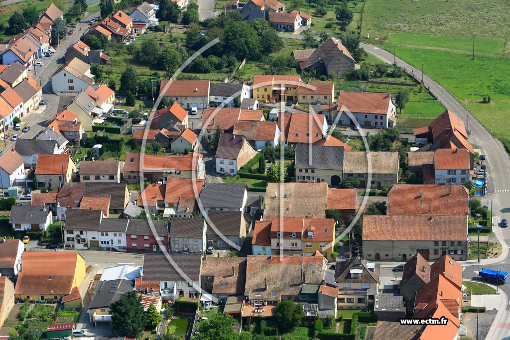 Photo arienne de Herbitzheim (Saint-Michel)