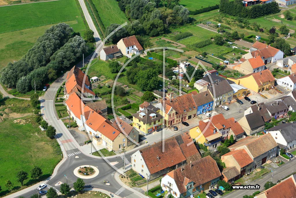 Photo arienne de Herbitzheim (Saint-Michel)