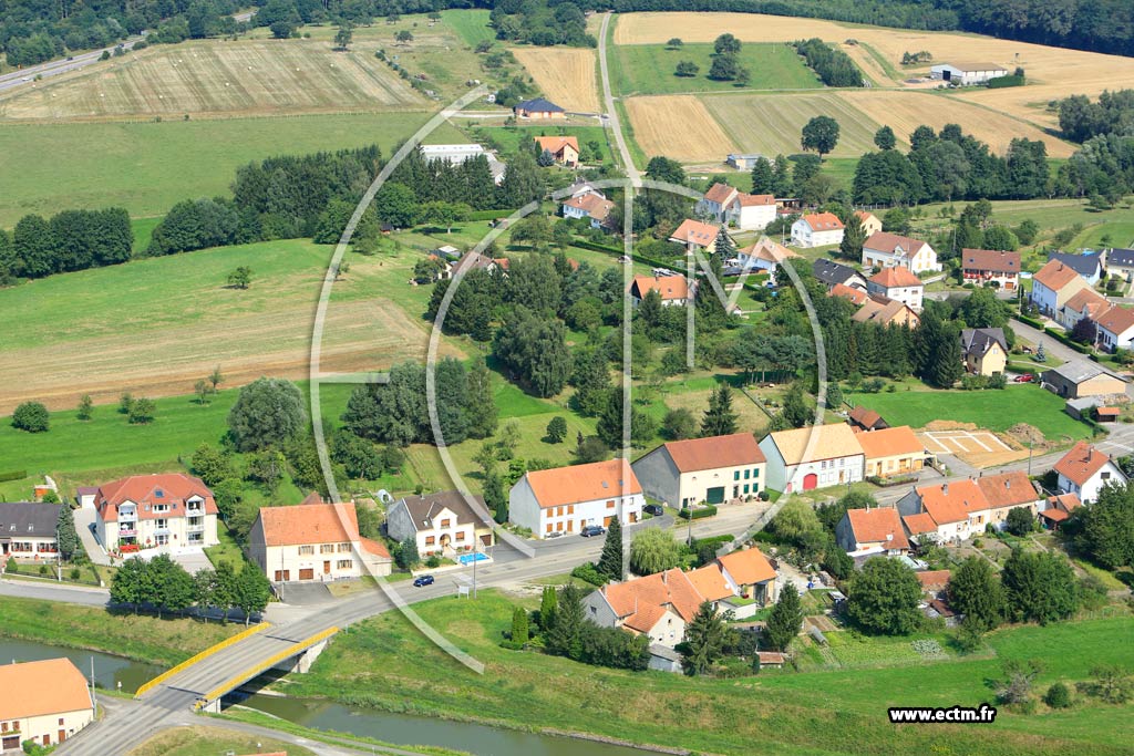 Photo arienne de Herbitzheim (Saint-Michel)