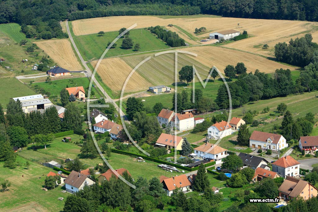 Photo arienne de Herbitzheim (Saint-Michel)