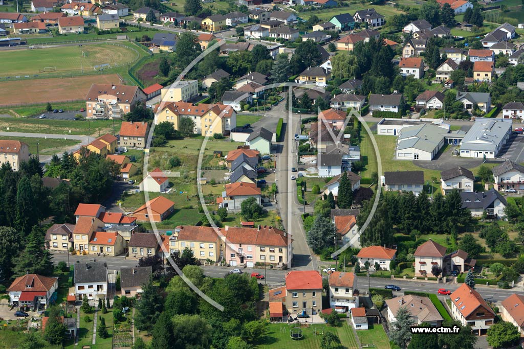 Photo arienne de Sarralbe
