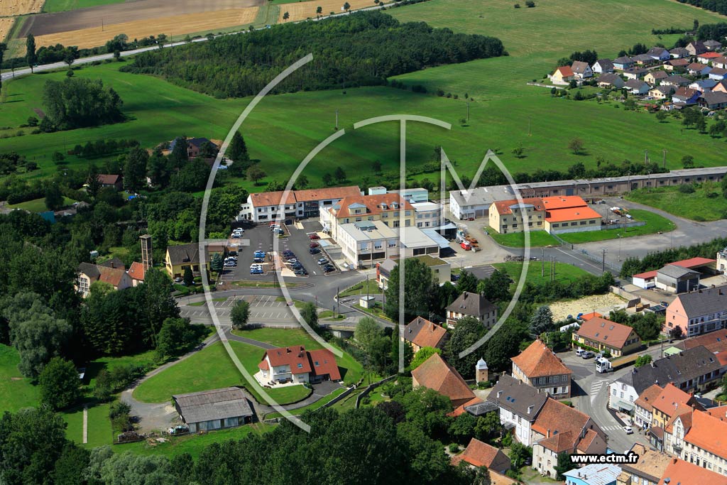 Photo arienne de Drulingen