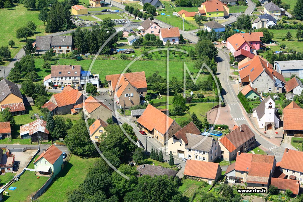 Photo arienne de Rimsdorf