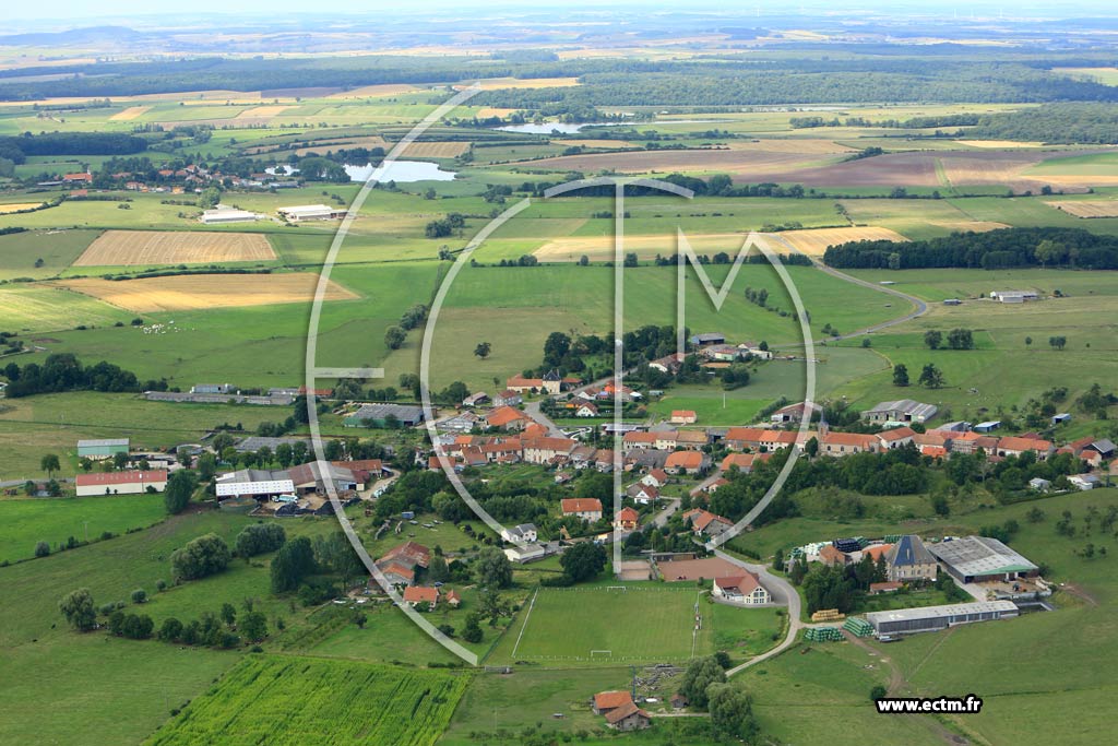 Photo arienne de Fribourg