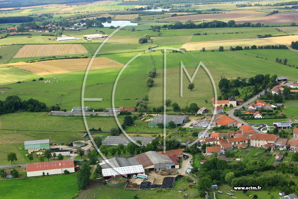 Photo arienne de Fribourg