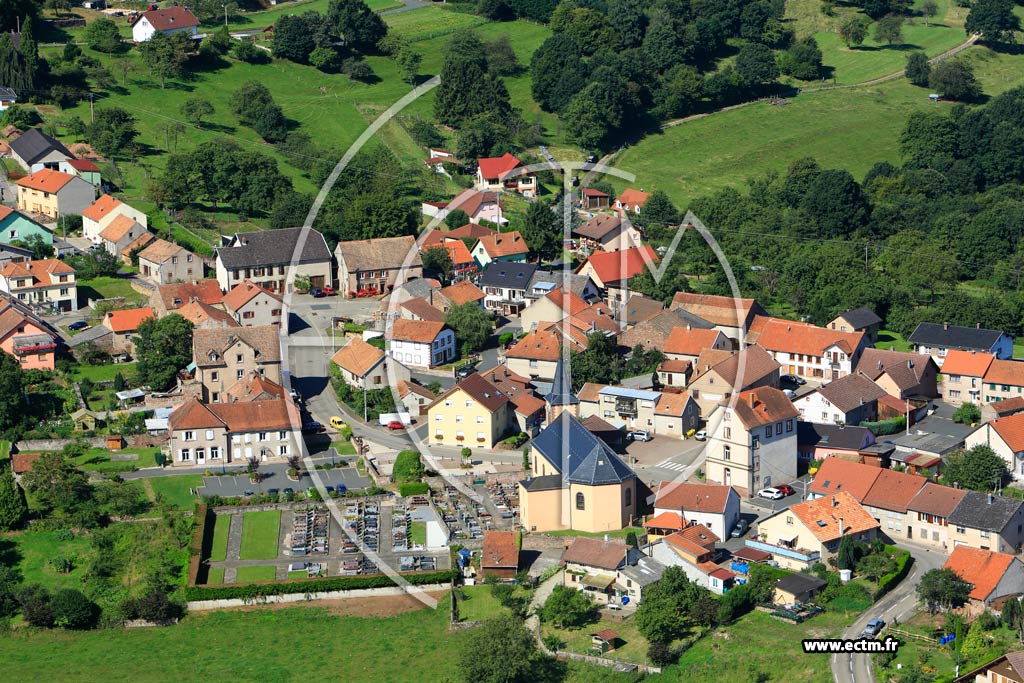 Photo arienne de Garrebourg