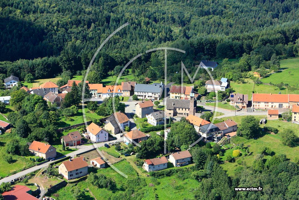 Photo arienne de Harreberg