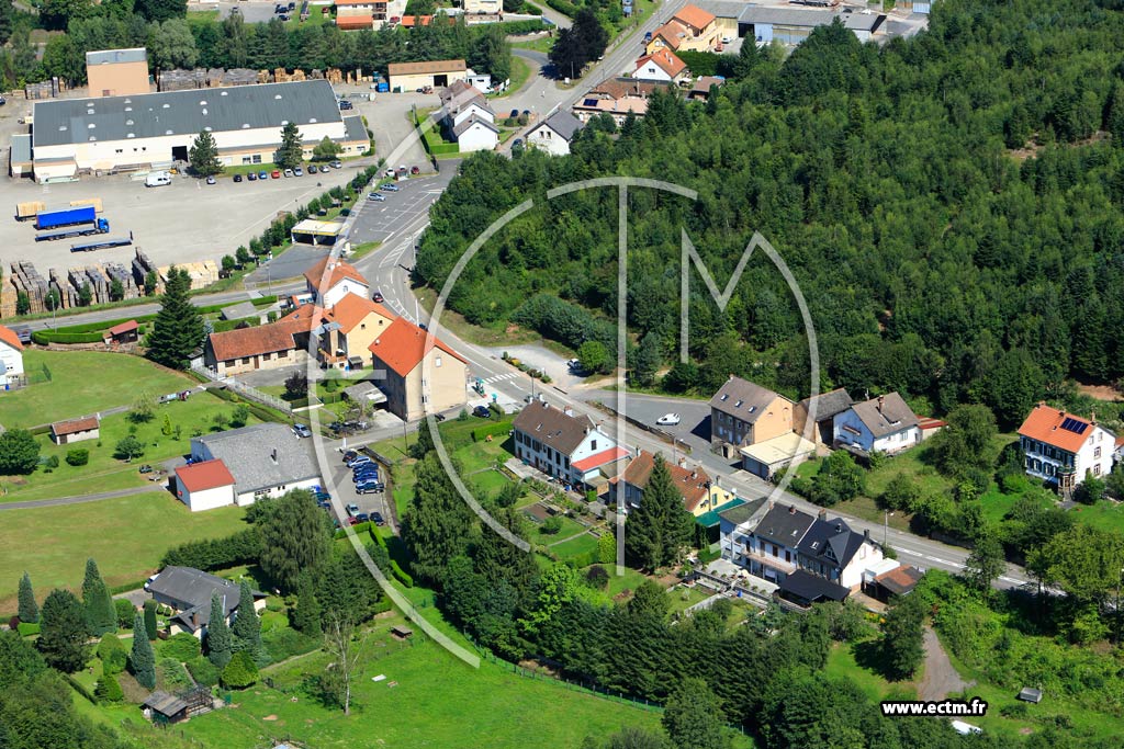 Photo arienne de Harreberg (Sitifort)