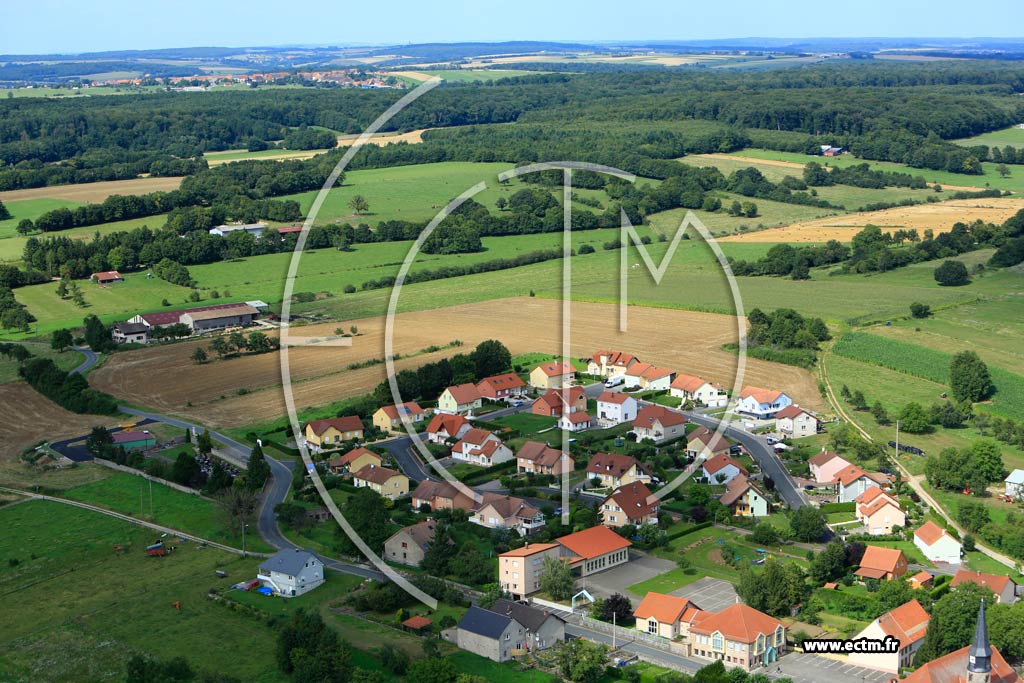 Photo arienne de Hilbesheim