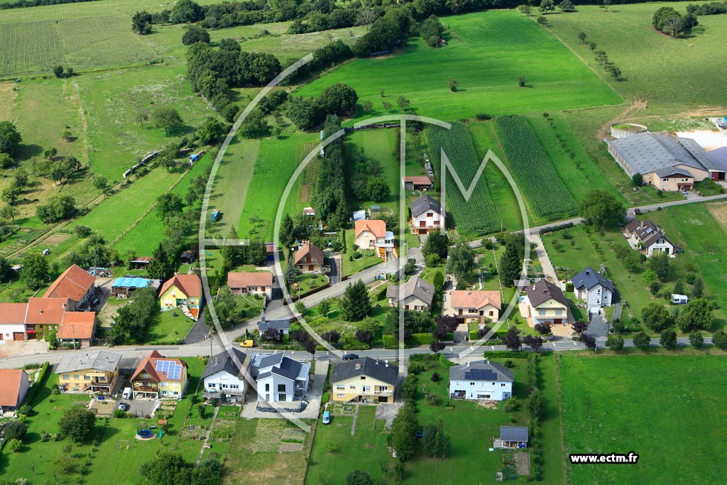 Photo arienne de Hilbesheim