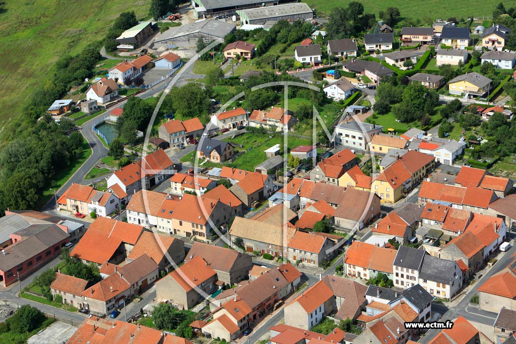 Photo arienne de Lixheim