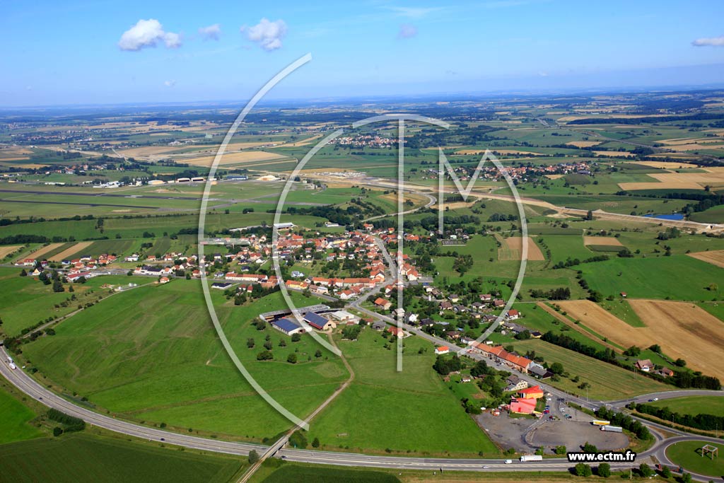 Photo arienne de Mittelbronn