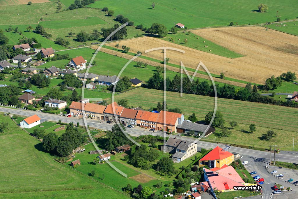 Photo arienne de Mittelbronn