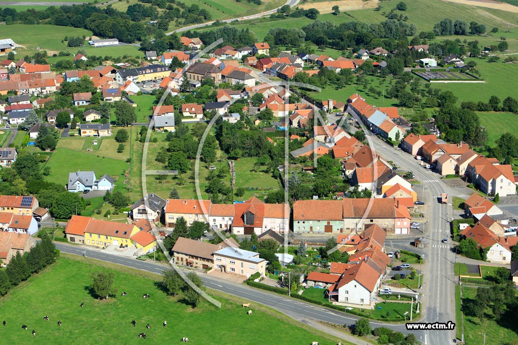 Photo arienne de Mittelbronn