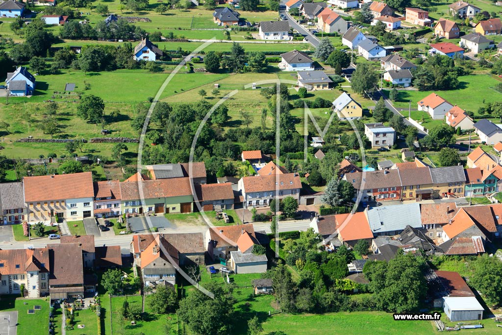 Photo arienne de Mittelbronn