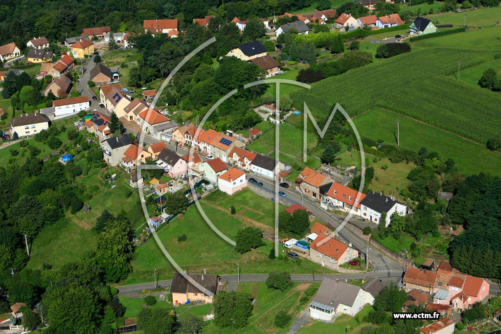 Photo arienne de Phalsbourg (Trois Maisons)
