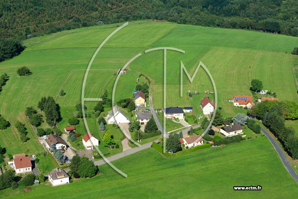 Photo arienne de Phalsbourg (Trois Maisons)