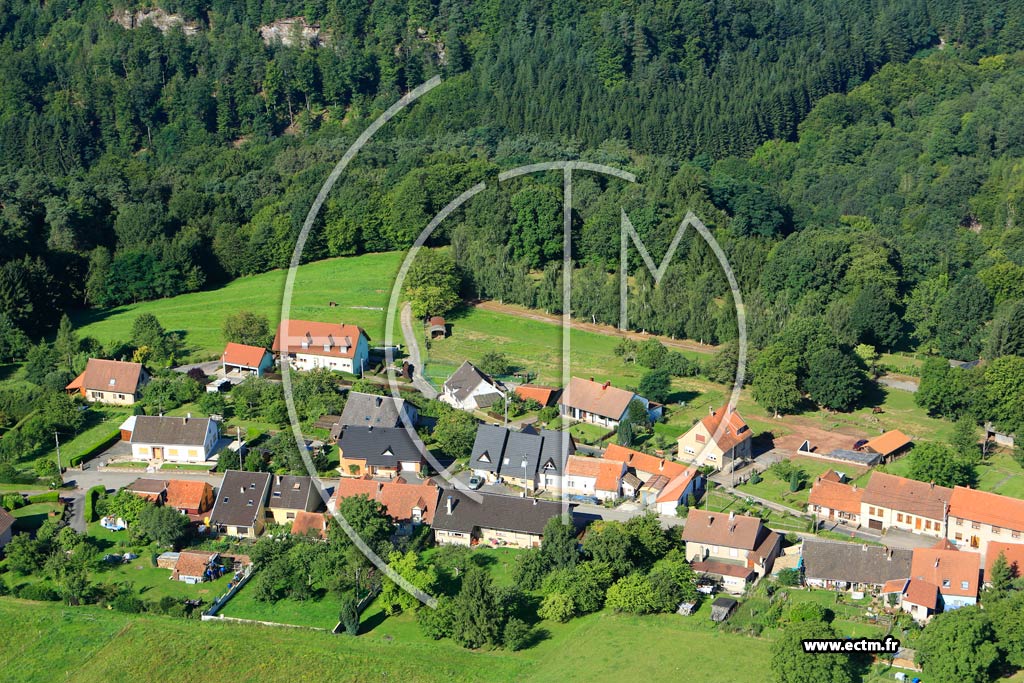 Photo arienne de Phalsbourg (Trois Maisons)