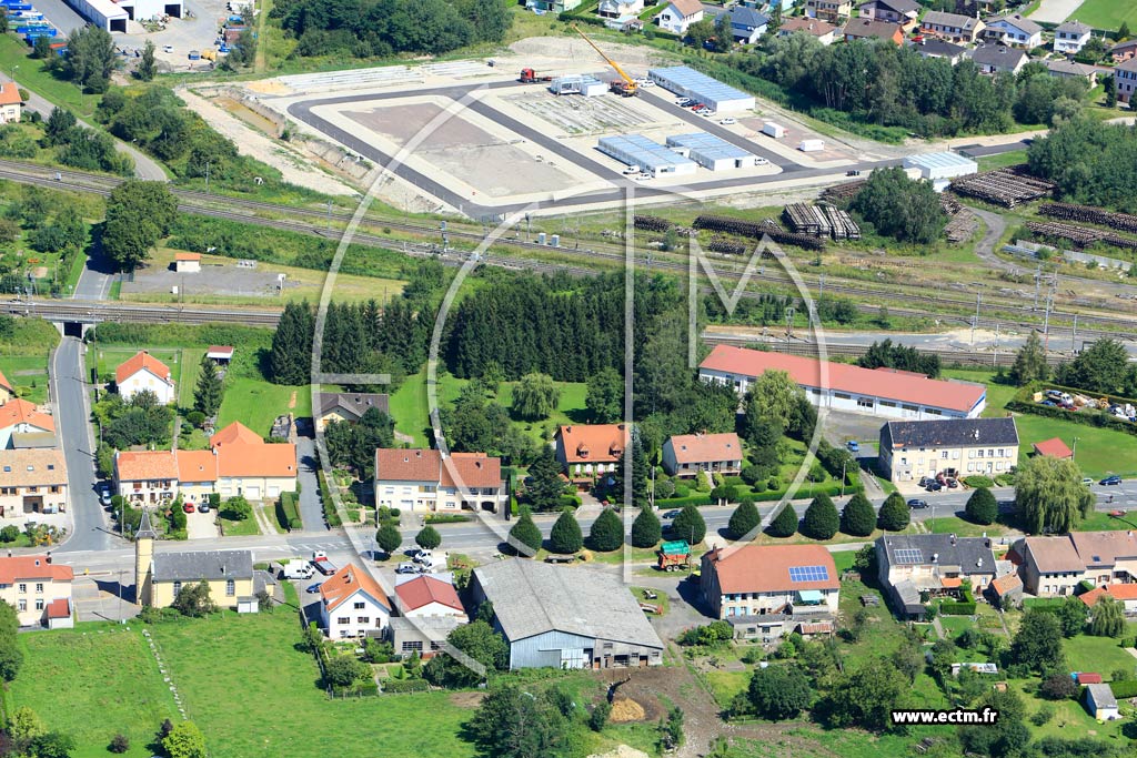 Photo arienne de Sarrebourg