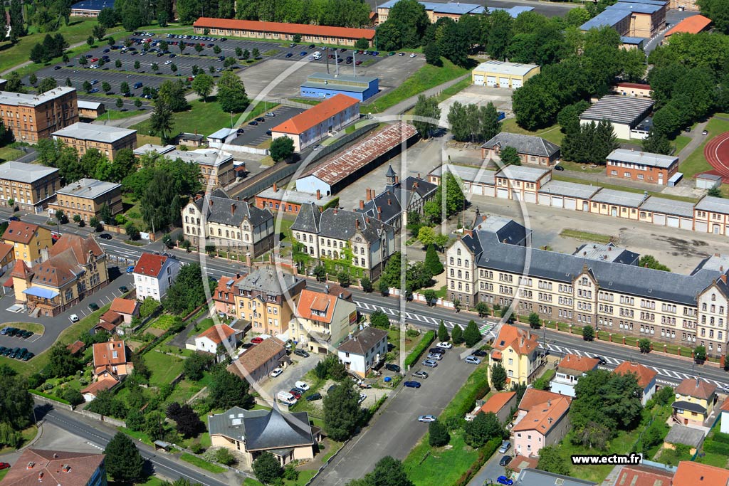 Photo arienne de Sarrebourg