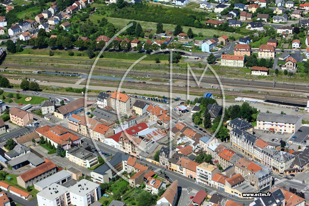 Photo arienne de Sarrebourg
