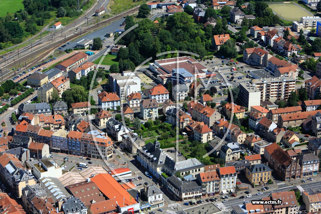 Photo arienne de Sarrebourg