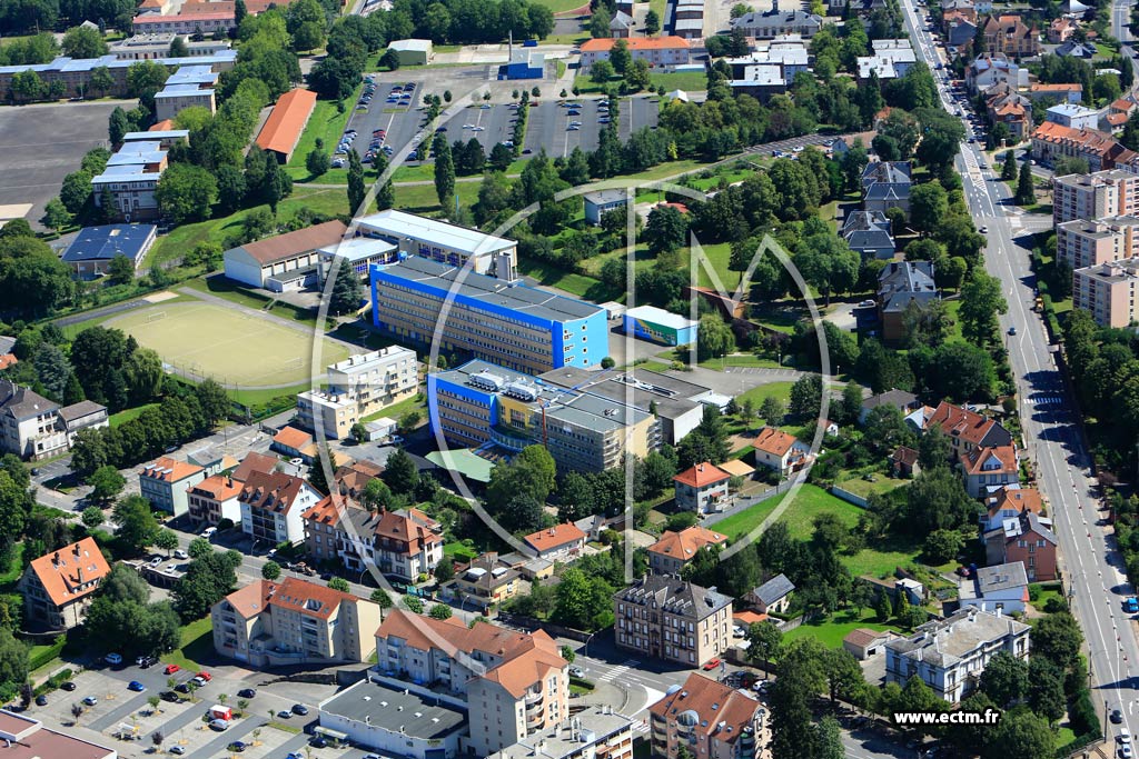 Photo arienne de Sarrebourg