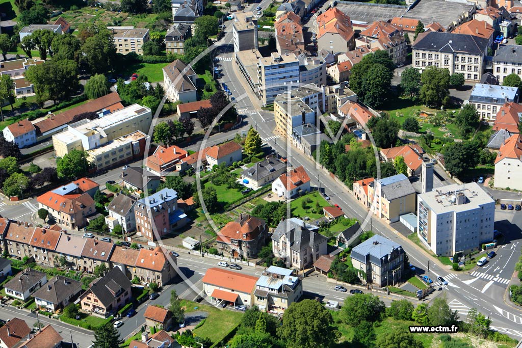 Photo arienne de Sarrebourg