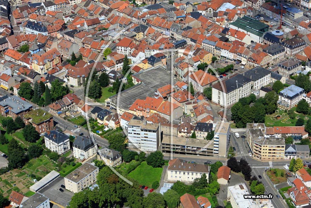 Photo arienne de Sarrebourg