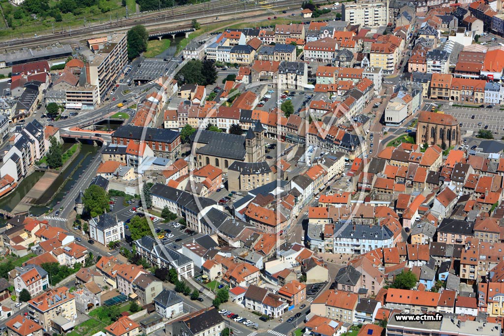 Photo arienne de Sarrebourg