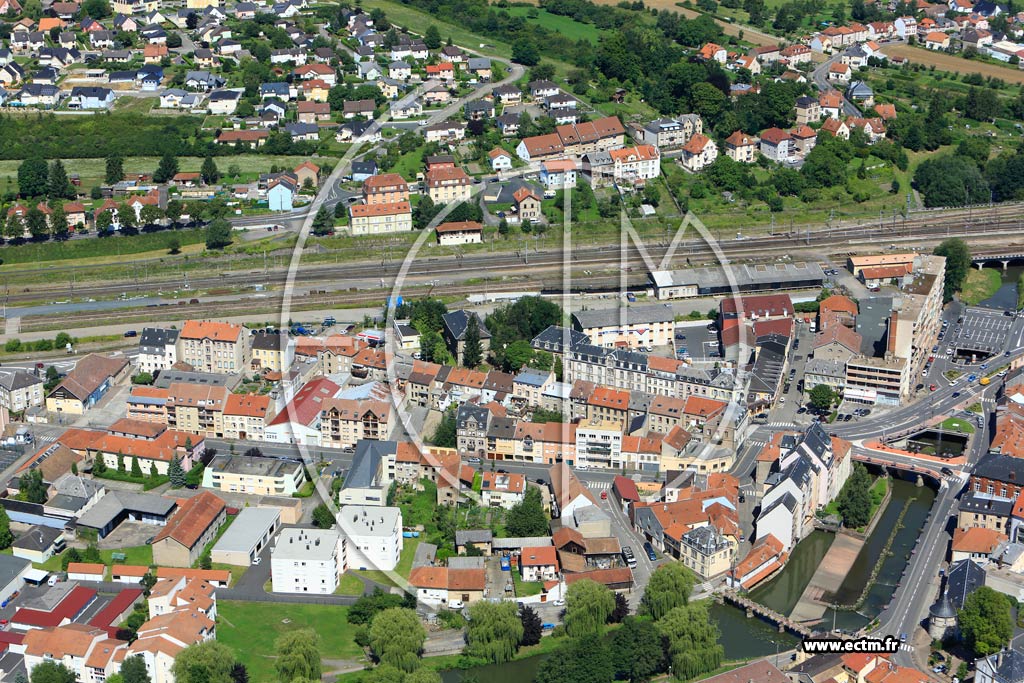 Photo arienne de Sarrebourg