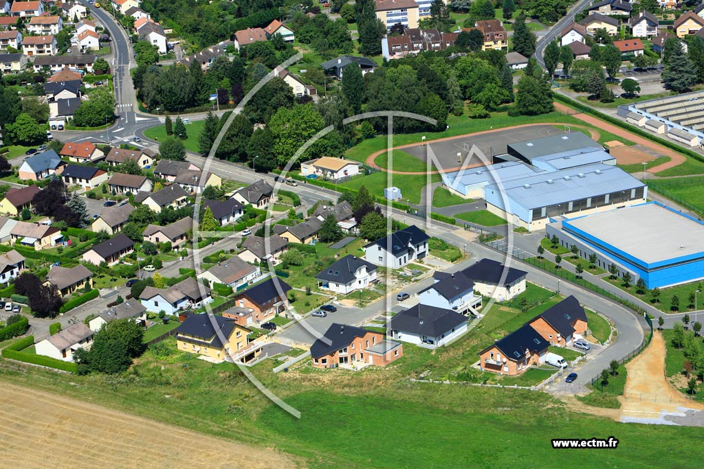 Photo arienne de Sarrebourg