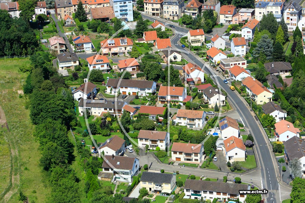 Photo arienne de Sarrebourg
