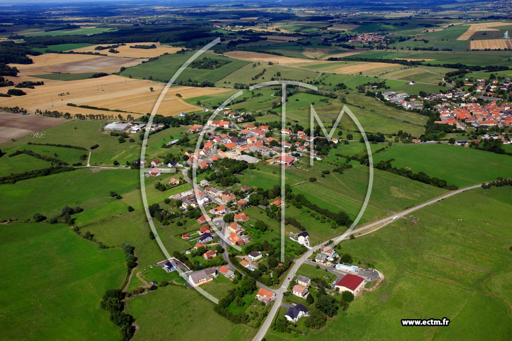 Photo arienne de Vieux-Lixheim