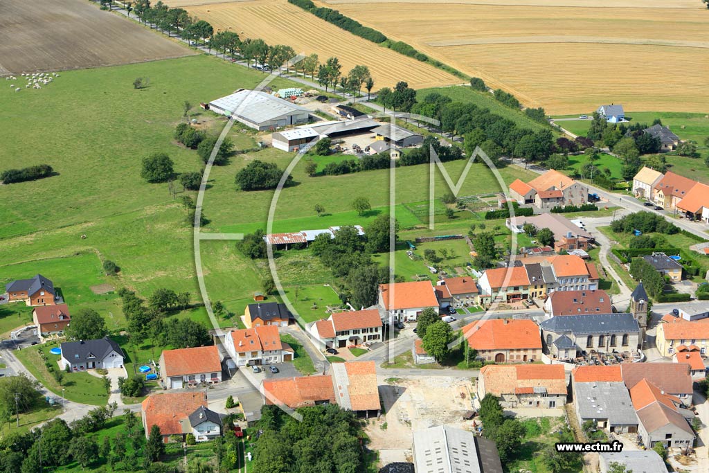 Photo arienne de Vieux-Lixheim