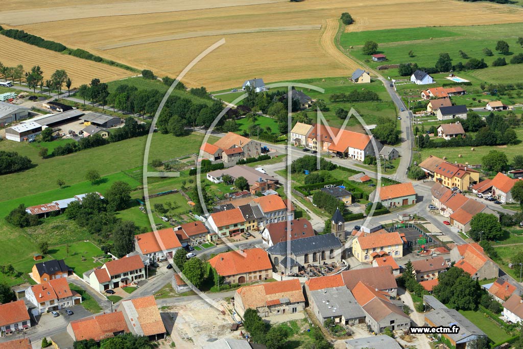 Photo arienne de Vieux-Lixheim