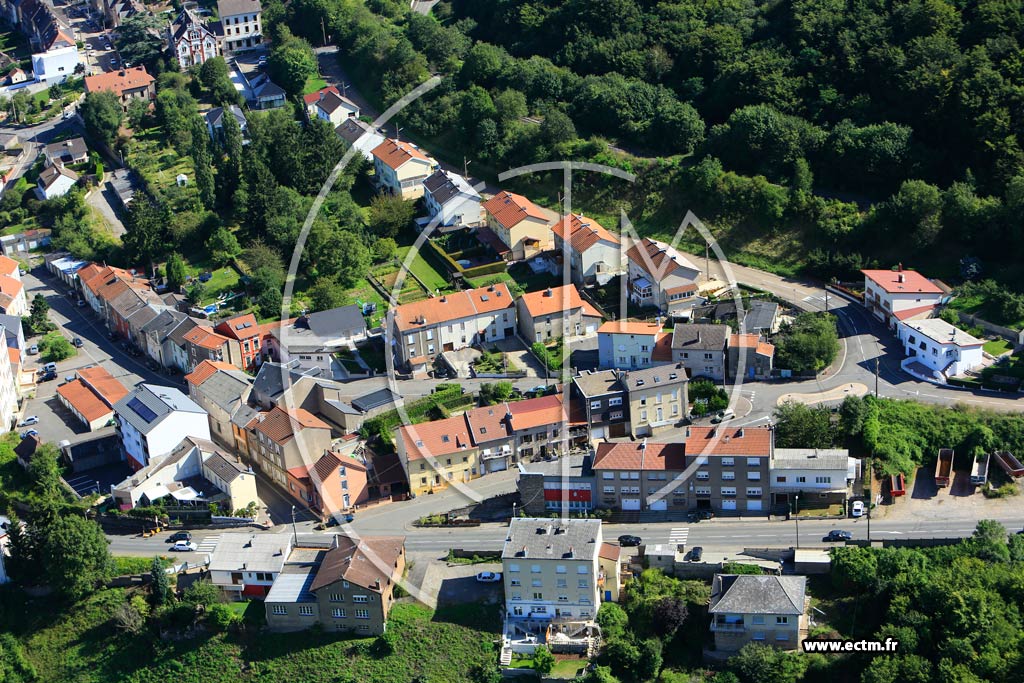 Photo arienne de Audun-le-Tiche