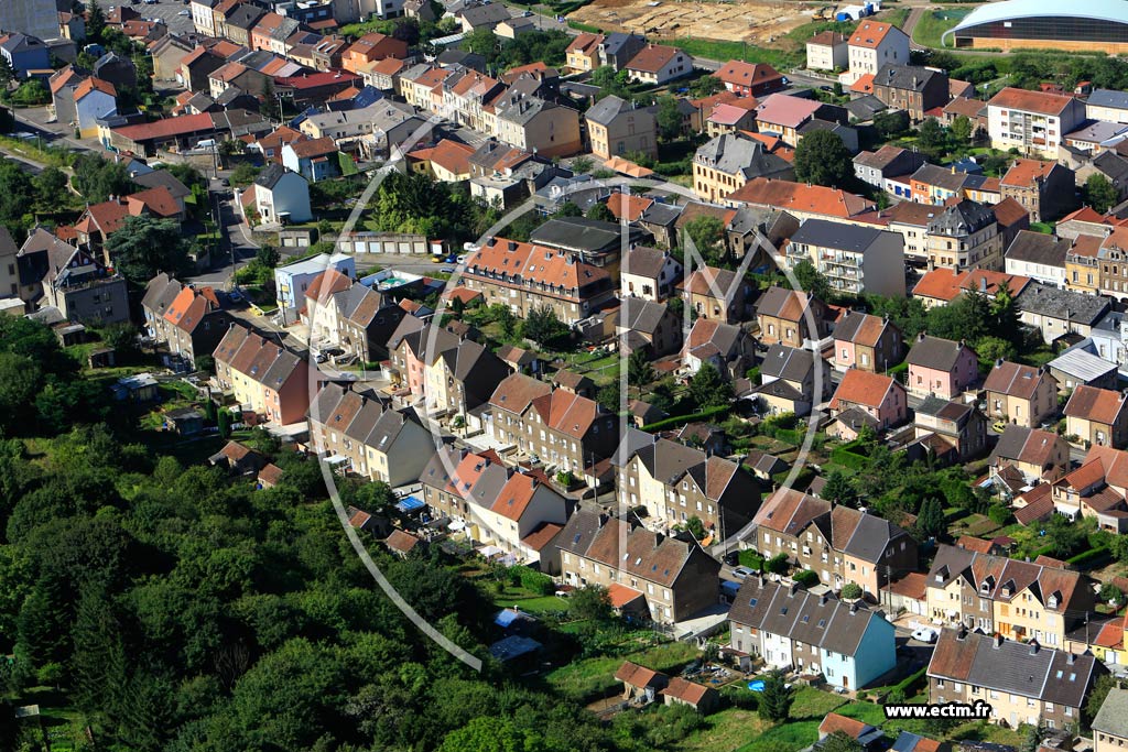 Photo arienne de Audun-le-Tiche