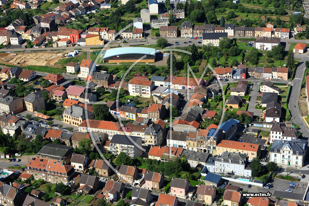 Photo arienne de Audun-le-Tiche