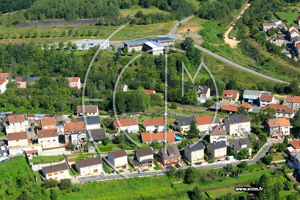 Photo arienne de Audun-le-Tiche