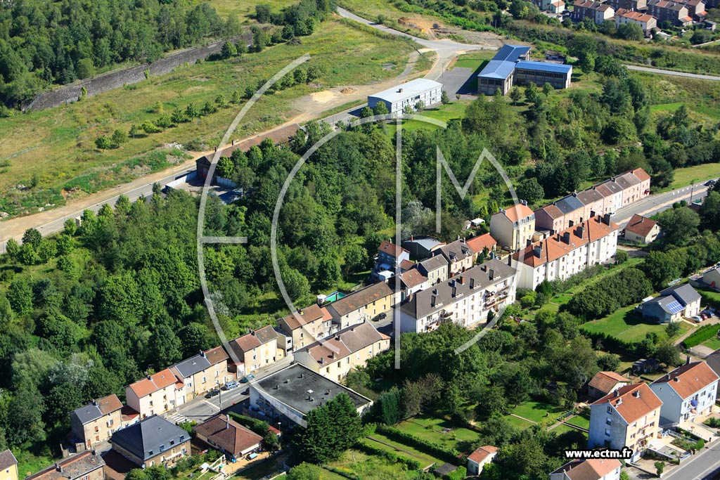 Photo arienne de Audun-le-Tiche