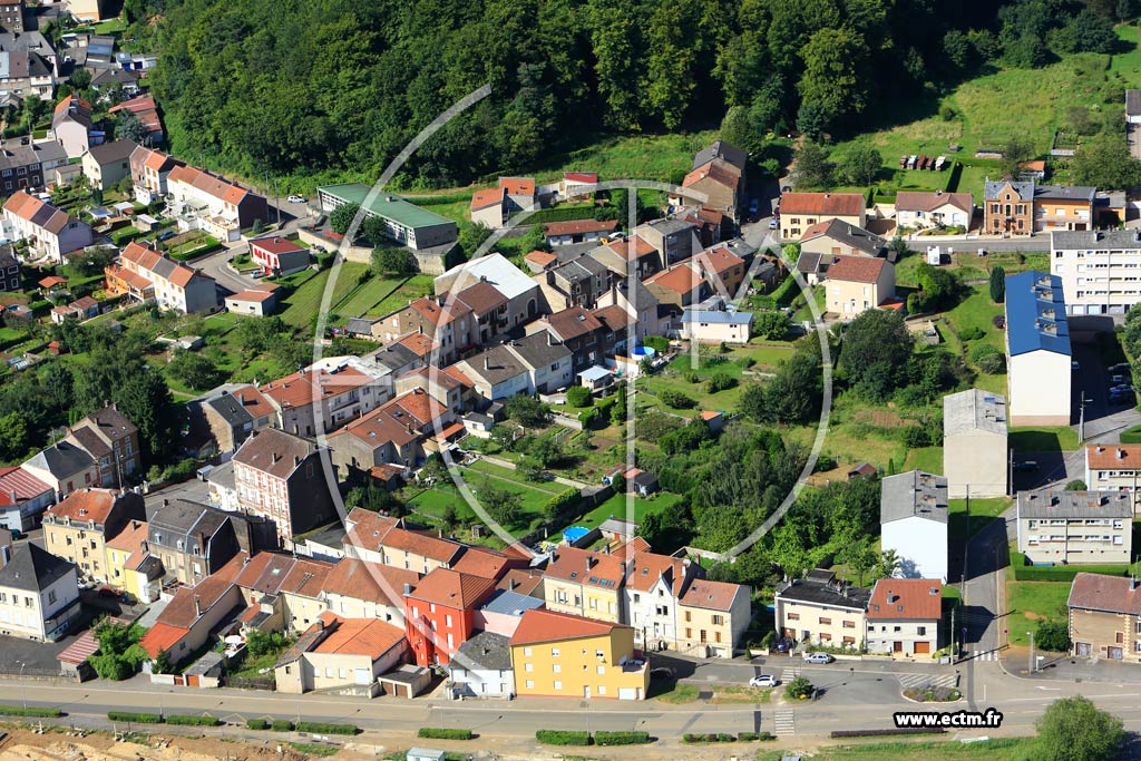 Photo arienne de Audun-le-Tiche