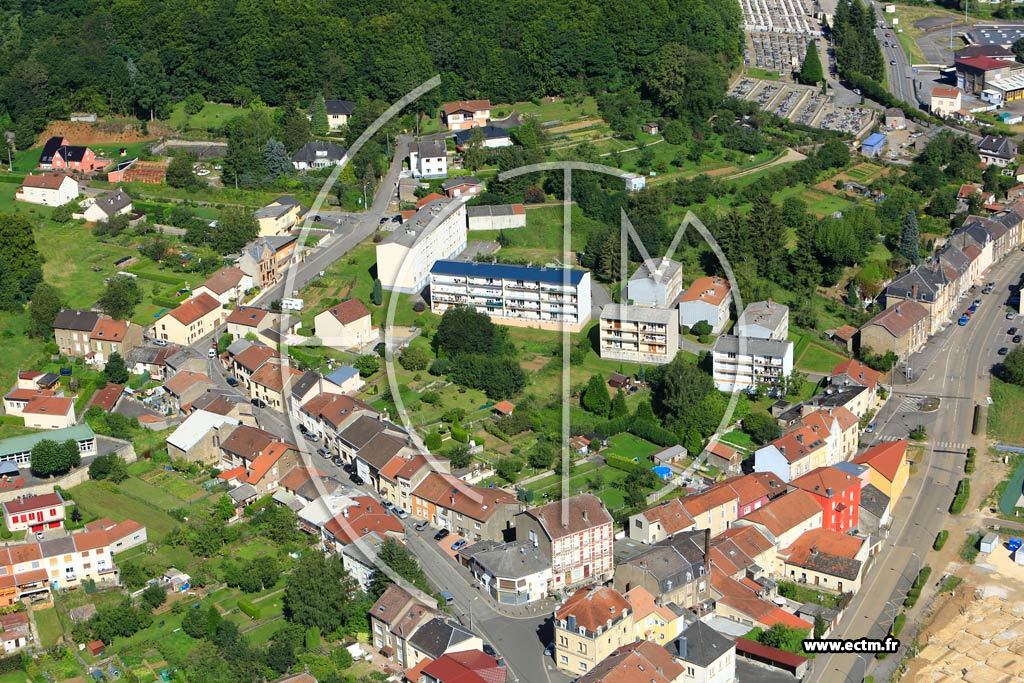 Photo arienne de Audun-le-Tiche (Cit Mandelot)
