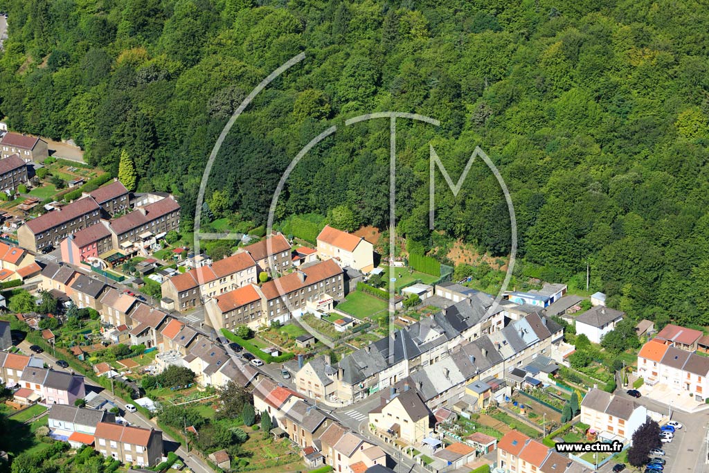 Photo arienne de Audun-le-Tiche (Cit Mandelot)