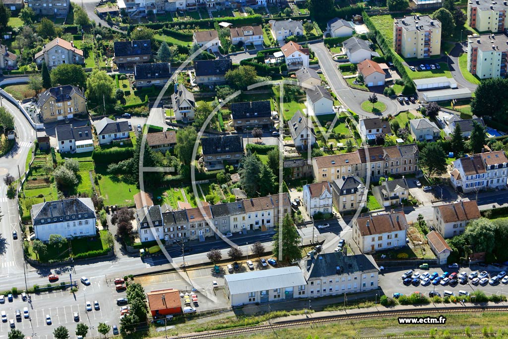 Photo arienne de Audun-le-Tiche (Cit Sainte-Barbe)