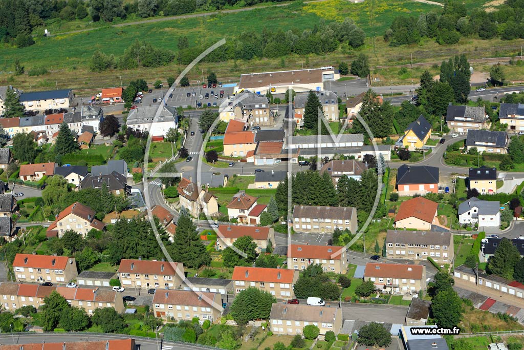 Photo arienne de Audun-le-Tiche (Cit Sainte-Barbe)