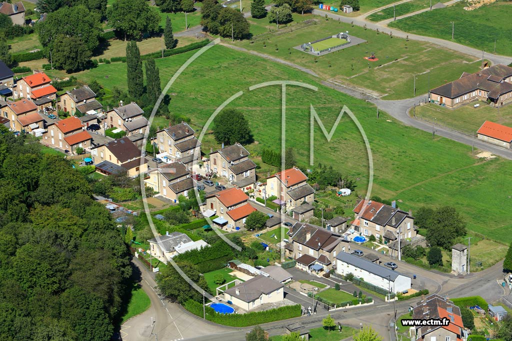 Photo arienne de Baslieux (Doncourt Cits)