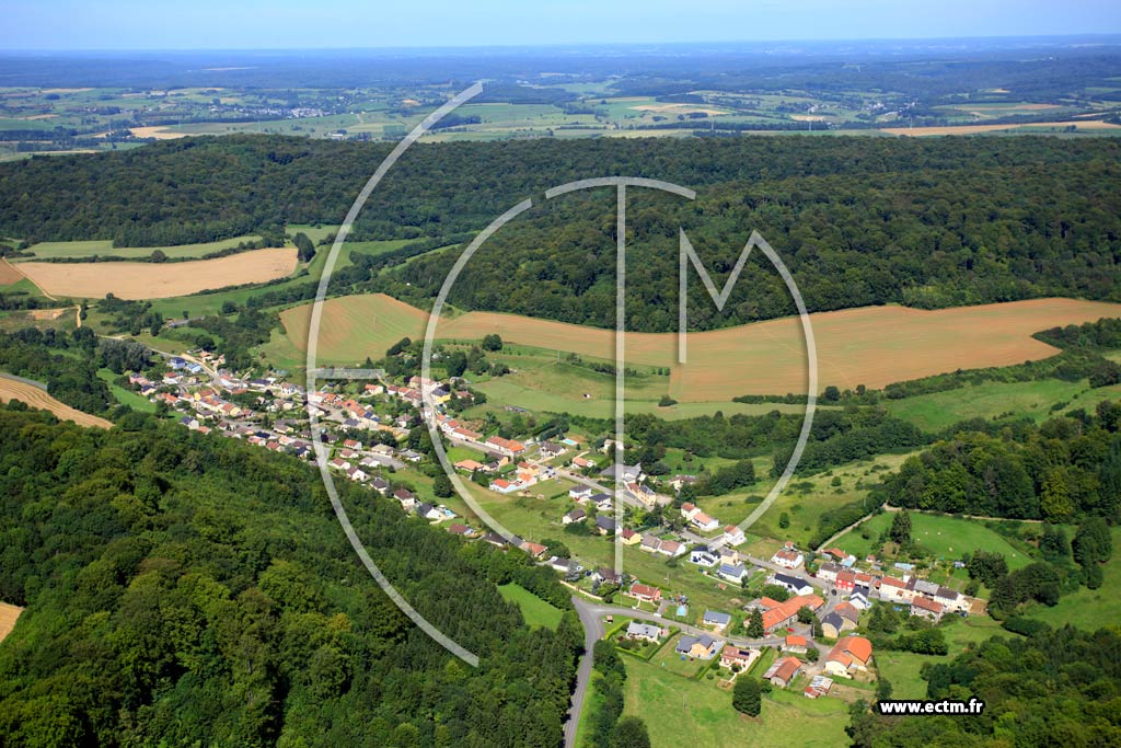 Photo arienne de Cosnes-et-Romain (Vaux-sur-Warnimont)